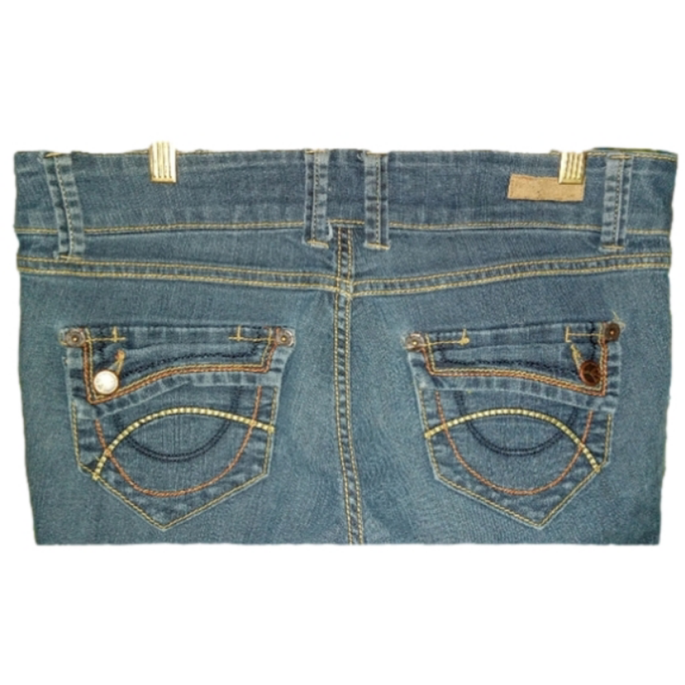 PINK AVE Sz 9 Straight Leg Women's blue jeans - Picture 1 of 6